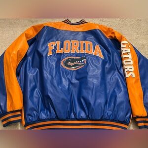 Steve & Barry's Florida Gators Blue and Orange Varsity Jacket
